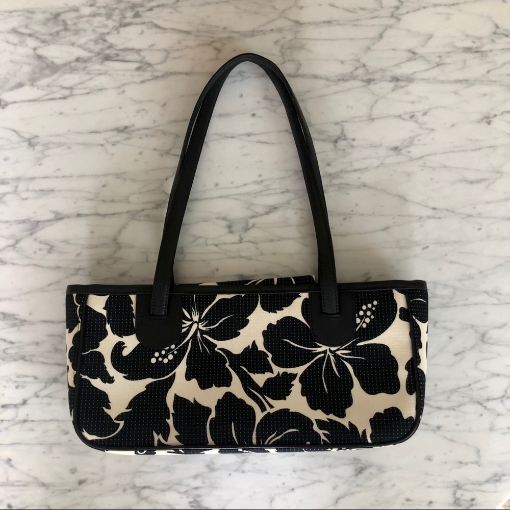 Gorgeous Ann Taylor Loft floral Baguette Purse y2k